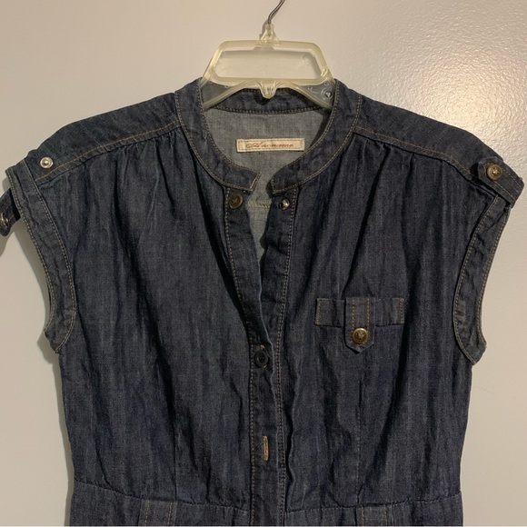 Denim Midi Dress - Picture 2 of 3